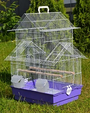 Ekia Клетка для птиц (2 кормушки)